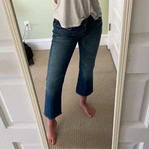 Citizens of Humanity low waist cropped jeans